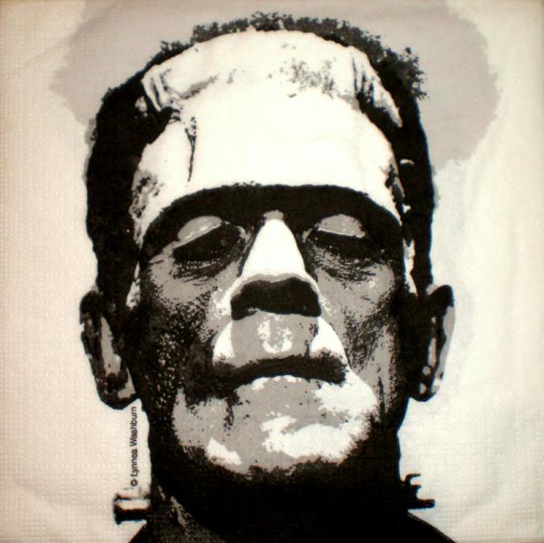022 Halloween - 3-ply - ppd - Frankenstein - Lynnea Washburn